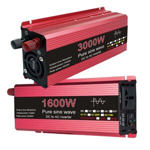 1000W/1600W/2200W/3000W Pure sine wave inverter 12v-220v Solar Power Inverter