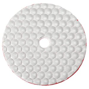 100mm ромб Polishing Pad Dry Sanding Disc for Marble Concrete Granite Glass