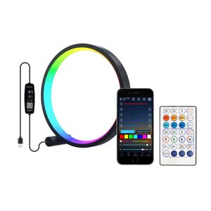 15/25 см LED Стол Лампа Smart APP Control RGB Round Night Light Wireless Дистанционное Управление Декор для спальни Прик