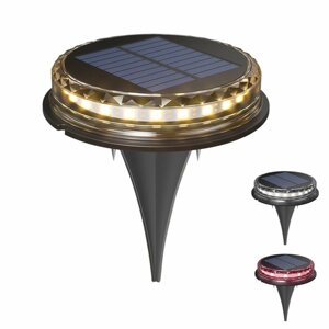 17LED Солнечная Light На открытом воздухе Водонепроницаемы Солнечная Сад Lights Солнечная Лампа Ландшафтные светильники