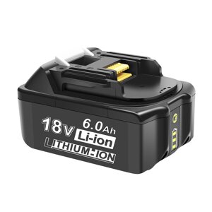 18V 3.0Ah-6.0Ah Батарея Замена для Makiita 18V BL1830 BL1840 BL1850 BL1860 BL1835 194205-3 194309-1 LXT-400 Аккумулятор