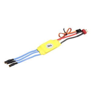 2/4/6 шт. RC ESC 30A Бесколлекторный Регулятор скорости 2S 3S T-Plug JST для KT SU27 Большинство самолетов с радиоуправл