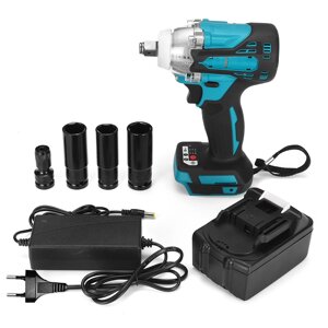 2 in1 18V 588N. m. Li-Ion Brushless Cordless Electric 1/2" Wrench 1/4" Screwdriver Drill