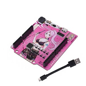 3 шт. RGBDuino UN0 V1.2 Jenny Development Board ATmega328P Чип CH340C VS UN0 R3 Обновление для Raspberry Pi 4 Raspberry