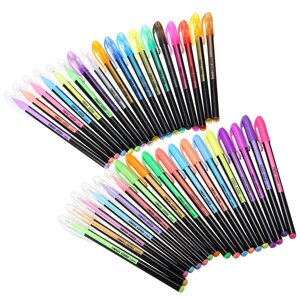 36 цветов Гель Ручка Набор Для взрослых Чернила для раскраски Ручкаs Рисование Живопись Искусство Школа Принадлежности