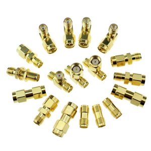 36pcs 1.2G 5.8G FPV Телеметрия Антенна Головка адаптера SMA Gain Антенна Head