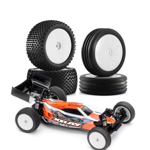 4 шт. шины колеса 12 мм шестигранные внедорожные для XRAY XB2 DIRT SRX2 SRX4 Bandit Tekno EB410 yokomo yz4 1/10 RC Авто