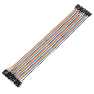 400pcs 30cm женщин к женщине Макетная проводов Jumper Cable Dupont Wire