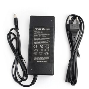 42V 2A Electric Bike Electric Scooter Литий Батарея Зарядное устройство For 10S 36V Lithium Battery for Kugoo S1 S2 S3 C