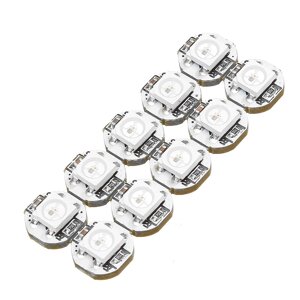 50шт Geekcreit DC 5V 3 мм х 10 мм WS2812B SMD LED Плата Встроенная плата IC-WS2812