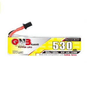 6 шт. Gaoneng GNB 3,8 В 530 мАч 90C 1S LiHV Lipo Батарея A30 Штекер для Emax Tinyhawk S BetaFPV Beta75X Whoop RC Дрон FP