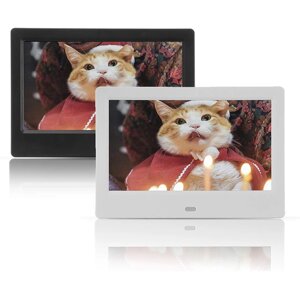 7 дюймов 16: 9 HD Цифровая фоторамка Подставка для альбома Подставка Home Decor с Дистанционное Управление