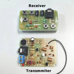 88-108MHz DIY Kit FM Radio Transmitter and Receiver Module Frequency Modulation Stereo Receiving PCB Circuit Board