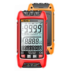 ANENG SZ02 9000 Counts Auto Range True RMS Digital Мультиметр High Precision Сопротивление Частота Capacitor Tester