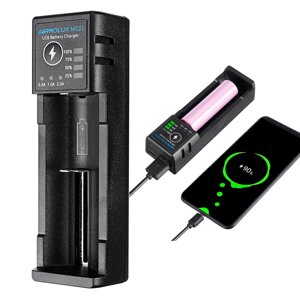 Astrolux MC01 2 in1 Зарядка через USB Mini Батарея Зарядное устройство Портативный мобильный телефон Power Bank Current