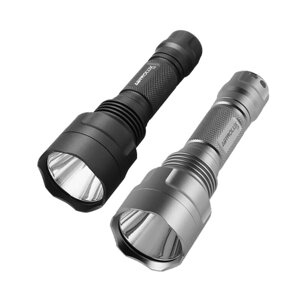 Астролюкс C8 нержавеющая сталь40 2200LM 7/4modes A6 Driver Long Thrower Tactical LED Flashlight 18650 Mini Torch