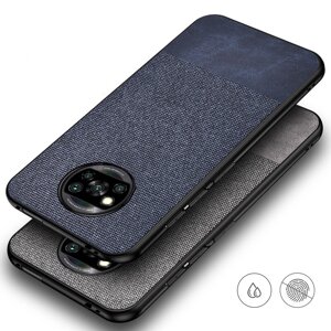 Bakeey Business Breathable Canvas Sweatproof TPU Противоударный защитный Чехол для POCO X3 PRO/POCO X3 NFC