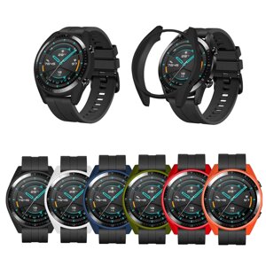 Bakeey Pure Soft TPU Watch Чехол Cover Watch Защитная пленка для экрана часов Huawei GT 2 46mm / Huawei Часы GT 46mm