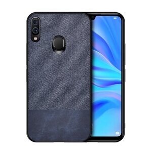 Bakeey Anti-Fingerprint холст Splice TPU Граница Защитная Чехол для Samsung Galaxy A40 2019