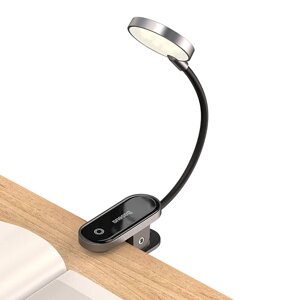 Baseus Book Light USB Led Перезаряжаемый мини-прищепка для стола Лампа Light Night Light Reading Лампа для путешествий С