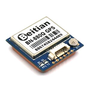 Beitian BN-880Q GPS+glonass dual GPS antenna module вспышка TTL level 9600bps for FPV airplane RC racing drone