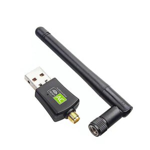 Беспроводная сетевая карта 600M Mini USB WiFi Adapter 2.4G/5G LAN Wi-Fi Приемник Dongle для ПК Windows