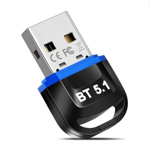 Беспроводной USB-адаптер Bluetooth 5.1 для компьютера Bluetooth-ключ USB-адаптер Bluetooth для ПК Bluetooth Приемник Пер