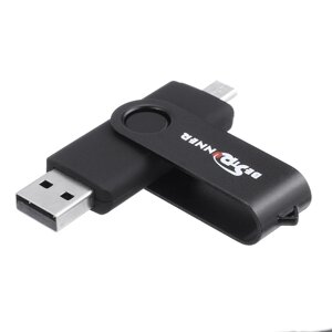 Bestrunner Type-C USB 2.0 64GB OTG Flash Диск U Вращение на 360 градусов для Type-C Смартфон Планшетный ноутбук