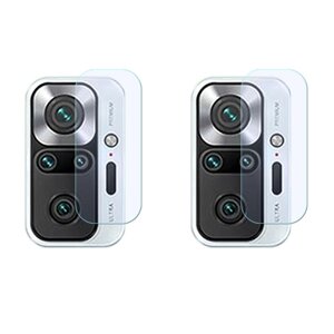 Бейки 2 шт. Для Сяоми Redmi Note 10 Pro/Redmi Note 10 Pro Max камера пленка HD прозрачная ультратонкая против царапин So