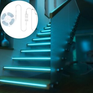 BlitzWolf BW-LT11 2M RGBW Smart APP Контрольная лампа-удлинитель EU Plug Набор + 3PCS 1M LED Удлинитель полосы-освещени