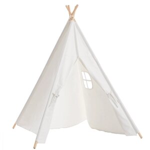 Большая палатка-типи, детская хлопковая парусиновая ролевая игра, развлечения для мальчиков и девочек, детские подарки