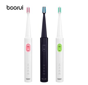 Borui BR-Z1 USB Wireless Ultrasonic Electric Toothbrush Oral Hygiene Rechargeable Sonic Automatic To