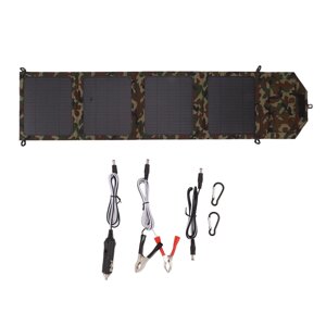Camouflage Portable Складной фотоэлектрический пакет 3/4/5 Fold 30/40/50 Вт Монокристаллический кремний На открытом возд
