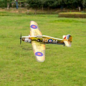 Dancing Wings Hobby E28 Hurricane MK. 1 420 мм Размах крыльев PP Волшебный Плата Micro Warbird RC Airplane KIT/PNP с