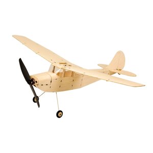 Dancing Wings Hobby K12 Cessna L-19 445 мм Размах крыльев из пробкового дерева Мини RC Самолет KIT / KIT + Power Combo