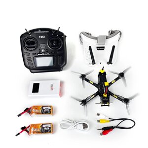 Darwinfpv BabyApe  Аналог 156 мм F4 4S 3,5 дюймов Фристайл FPV Гонки Дрон ELRS RTF с VR009 5,8G FPV Очки Radiomaster TX