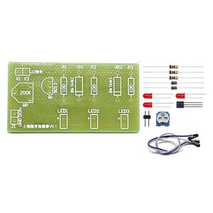 DIY Electronic Набор для детектора влажности почвы Светодиодный