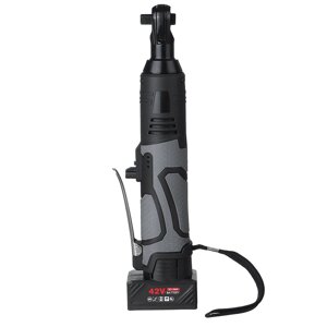 Drillpro 3/8 100Nm Electric Cordless Ratchet Right Angle Гаечный ключ Impact W/2 Батарея