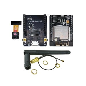 ESP32-CAM-MB-wifi MICRO USB ESP32 serial to wifi ESP32 CAM development board CH340G 5V bluetooth+OV2640 camera+2.4G ante