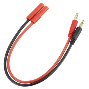 EUHOBBY 25 см 14AWG HXT4.0 штекер 4,0 мм штекер Banana Plug Силиконовый зарядный кабель для зарядного устройства B6