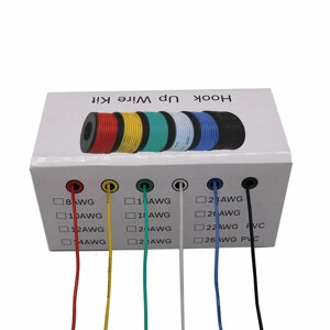 EUHOBBY 32 м / 40 м 16AWG Soft Силиконовый Линия высокотемпературная луженая Медь Провод Кабельная смесь Коробка для RC