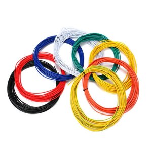 Excellway 1007 Wire 10 Meters 20AWG 1.8mm PVC Electronic Cable Insulated LED Wire For DIY