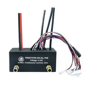 Flipsky 75100 84V ESC с алюминиевой печатной платой 75 Корпус водяного охлаждения для Surboard Submarine Underwater Prop