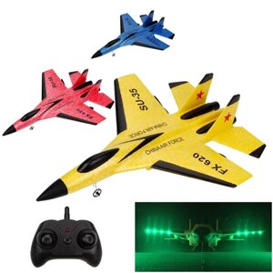 Flybear FX620 SU35 2,4 ГГц 2CH EPP RC Самолет Планер Warbird RTF Для начинающих