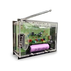 FM Radio DIY Kit RDA5807 FM Radio Receiver 65-108MHz Frequency Modulation TDA2822 Power Amplifier Radio Module Board