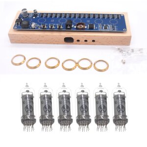 Former Soviet Union IN14 Glow Tube Clock DIY kits DC12V/USB Power Supply