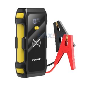 FOXSUR 39800mAh Jump Starter Power Bank 12V Авто Блок питания для аварийного запуска 5V/2A с Светодиодный