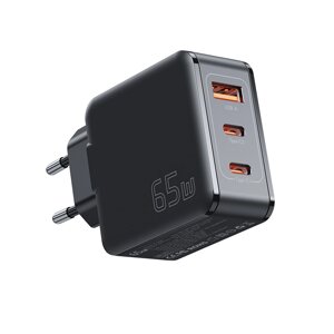 [Gan tech] essager JT-G65B 65 вт 3-портовое зарядное устройство USB PD 65 вт dual тип-C PD2.0 PD3.0 PPS QC4.0 USB-A QC2.