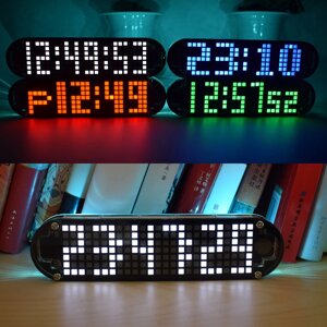 Geekcreit DS3231 High Accuracy Multifunction LED Dot Matrix Animation Effects Clock DIY Kit