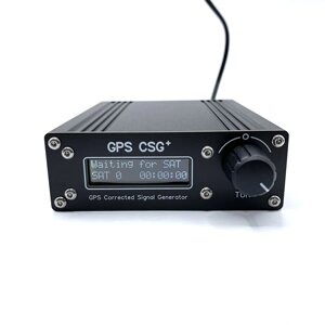 GPS CSG+ V2 Tame Часы Генератор скорректированных сигналов GPS Двухканальный регулируемый источник опорной частоты 10 кГ